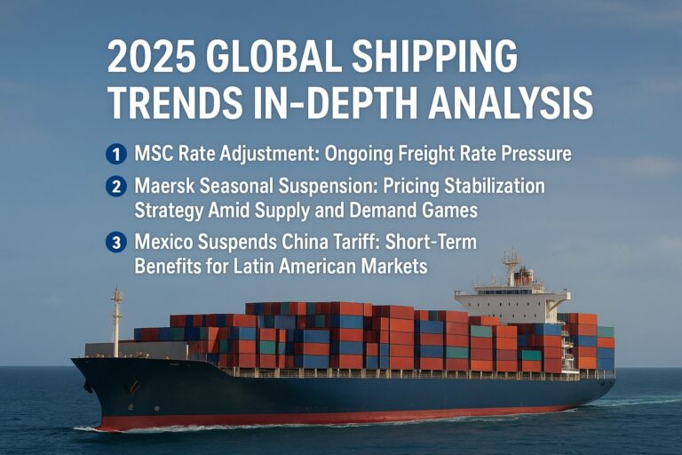 2025 Global Shipping Trends In Depth Analysis
